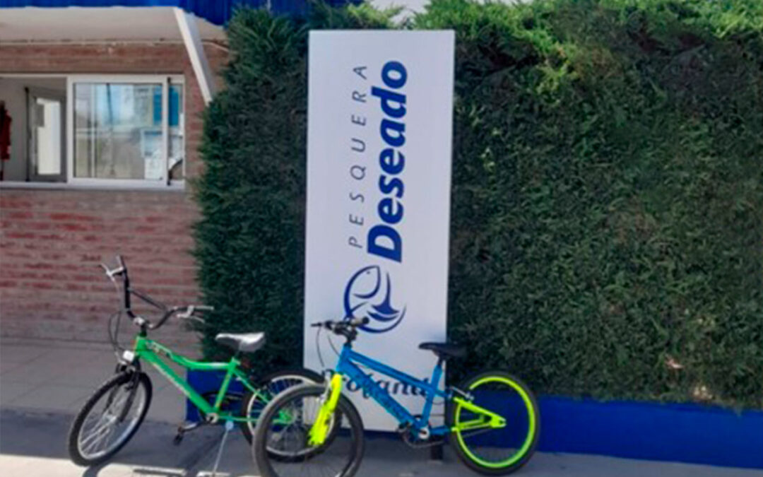 Donación de bicicletas en Argentina