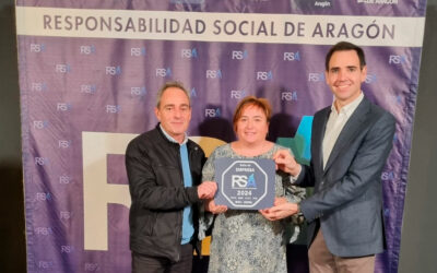 Recibimos el sello Responsabilidad Social de Aragón